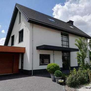 Buiten schilderwerk nieuwbouw woning